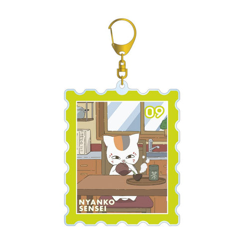 『夏目友人帳』描き下ろしイラスト 9時のニャンコ先生 ニャンコ先生の1日ver. BIGアクリルキーホルダー【202602再販】