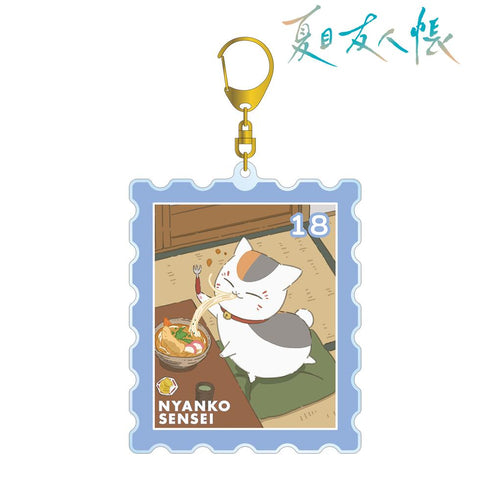 『夏目友人帳』描き下ろしイラスト 18時のニャンコ先生 ニャンコ先生の1日ver. BIGアクリルキーホルダー【202602再販】