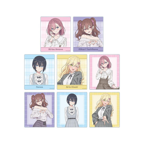 『2.5次元の誘惑』描き下ろし チェック柄コーデver. トレーディングアクリルカード(単位/BOX)