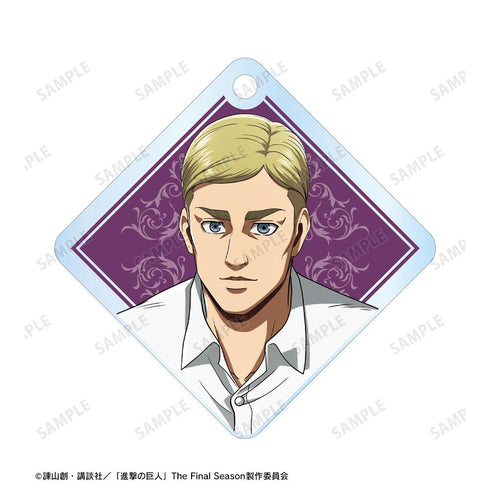 『進撃の巨人』描き下ろし エルヴィン リラックスver. 2連ワイヤーアクリルキーホルダー【202601再販】