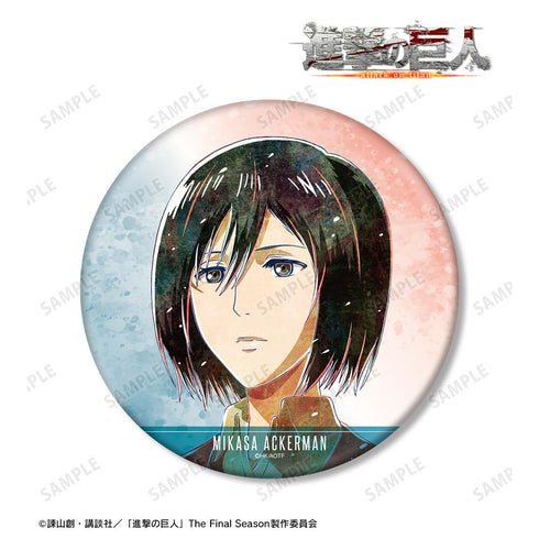 『進撃の巨人』ミカサ Ani-Art 第2弾 BIG缶バッジ【202601再販】