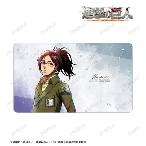 『進撃の巨人』描き下ろし ハンジ 冬の歩みver. マルチデスクマット【202601再販】