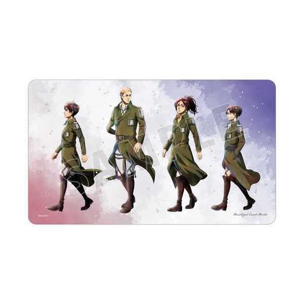 『進撃の巨人』描き下ろし 集合 冬の歩みver. マルチデスクマット【202601再販】