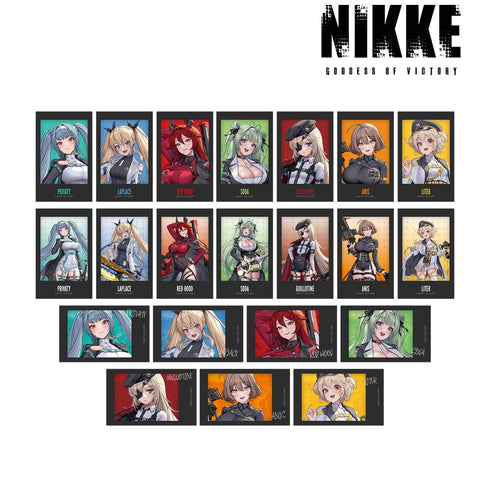 『勝利の女神:NIKKE』LOVECACAOさんイラスト タクティカルファッションver. トレーディングインスタントカメラ風イラストカード(単位/BOX)