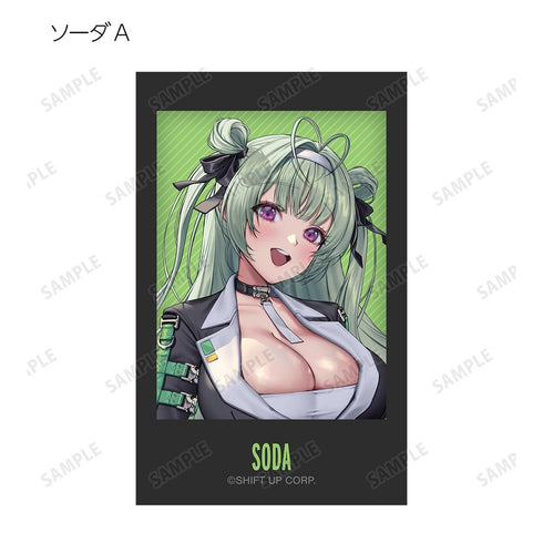 『勝利の女神:NIKKE』LOVECACAOさんイラスト タクティカルファッションver. トレーディングインスタントカメラ風イラストカード(単位/BOX)