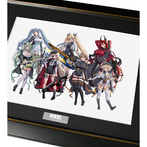 『勝利の女神:NIKKE』LOVECACAOさんイラスト 集合 タクティカルファッションver. キャラファイングラフ