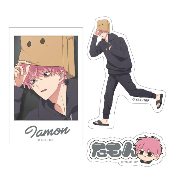 "Where's Tamon Now!?" Sticker Set Fukuhara Tamon (Jimehara)
