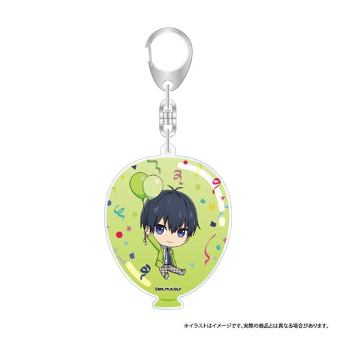 『ブルーロック』アクリルキーホルダー 潔 世一(ミニキャラ)(風船)