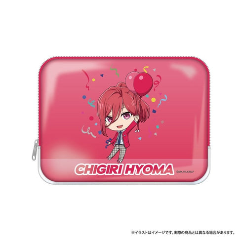 『ブルーロック』PVCスクエアポーチ 千切 豹馬(ミニキャラ)(風船)