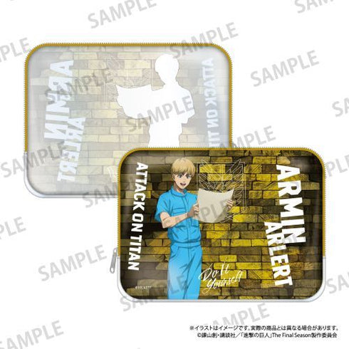 『進撃の巨人』スクエアポーチ アルミン・アルレルト(DIY)