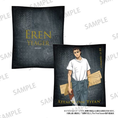 『進撃の巨人』クッション エレン・イェーガー(DIY)