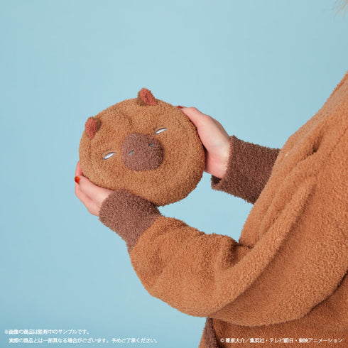 『ワールドトリガー』もこもこポーチ 雷神丸