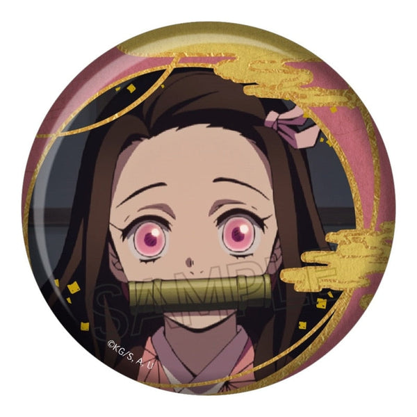 『鬼滅の刃』箔押し缶バッジ Vol.2 竈門禰豆子【202602再販】
