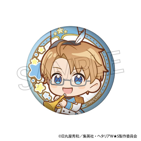 『ヘタリアWorld★Stars』缶バッジ -マーチング- BOX(10個入)