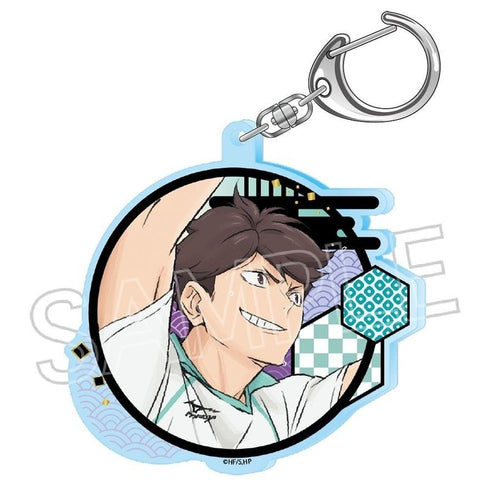 『ハイキュー!!』切り絵シリーズvol.6 アクリルキーホルダー 及川 徹