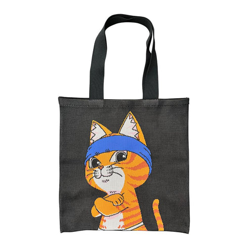 『ラーメン赤猫』ニットトート 文蔵 2