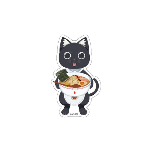 『ラーメン赤猫×Pepper PARLORコラボ』ダイカットステッカー サブ