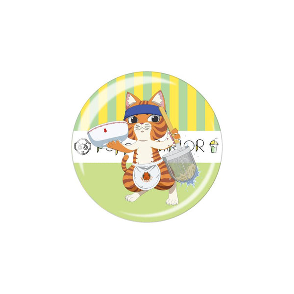 『ラーメン赤猫×Pepper PARLORコラボ』缶バッジ 文蔵