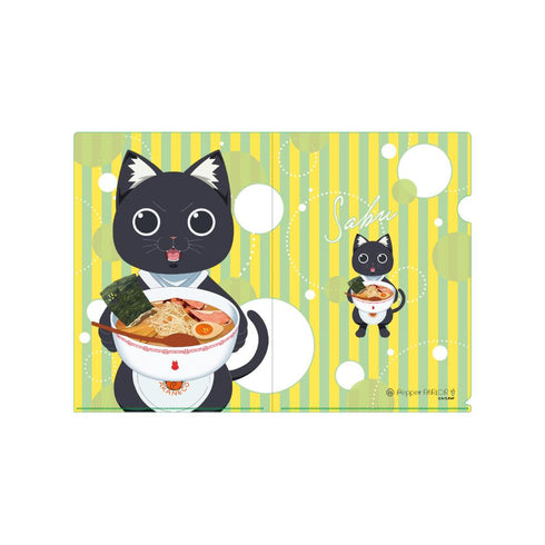 『ラーメン赤猫×Pepper PARLORコラボ』クリアファイル(A4)2枚セット