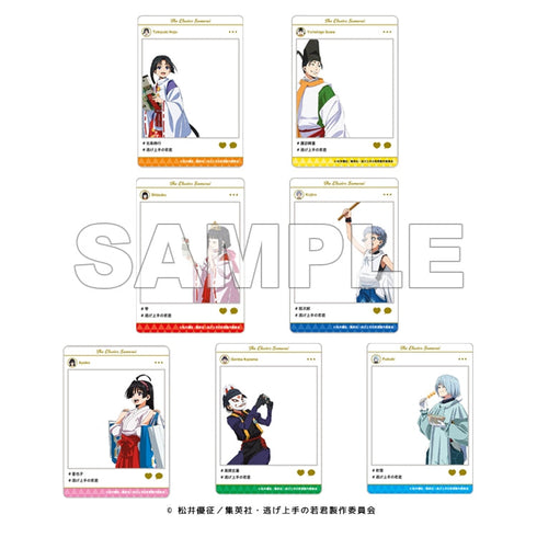 『逃げ上手の若君【いざ鎌倉!「逃げ上手の若君」街歩き】』トレーディングSNS風クリアカード【BOX】