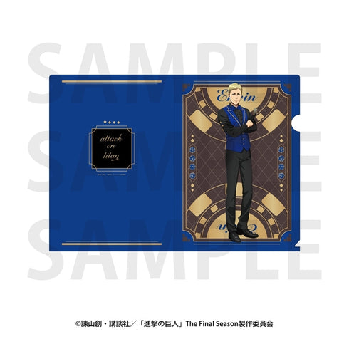 『進撃の巨人』クリアファイル カジノディーラー エルヴィン・スミス