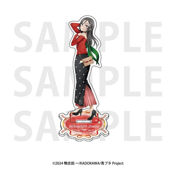 『青春ブタ野郎はサンタクロースの夢を見ない』アクリルスタンド ミニスカサンタ