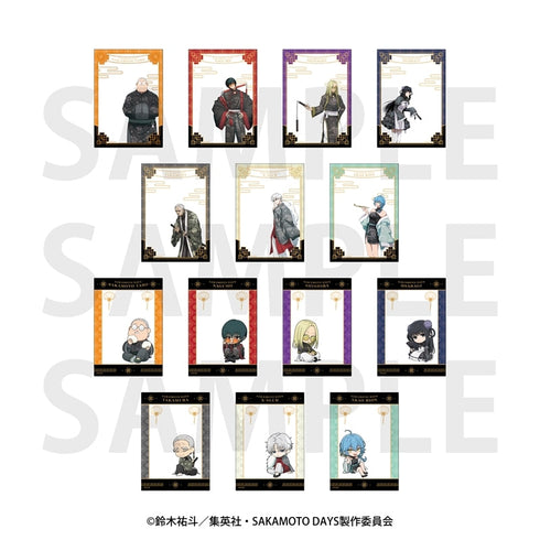 『SAKAMOTO DAYS』トレーディングクリアカード「カンフーマスター」(全14種)【BOX】