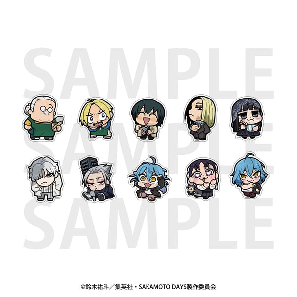 『SAKAMOTO DAYS×大川ぶくぶ』ダイカットステッカーセット