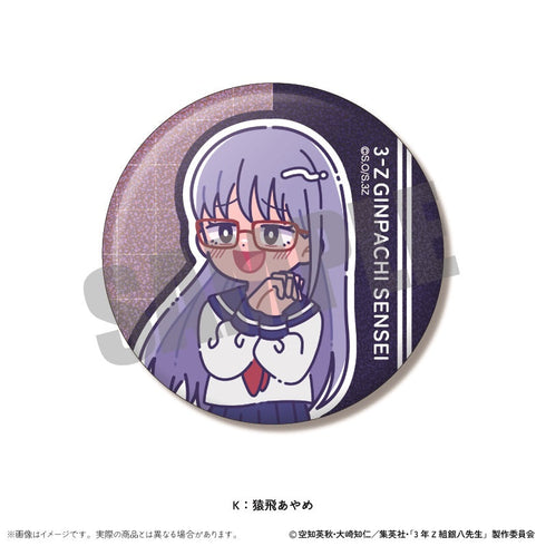 『3年Z組銀八先生』トレーディングホログラム缶バッジVol.1 にゅーとろ 第1弾【BOX】