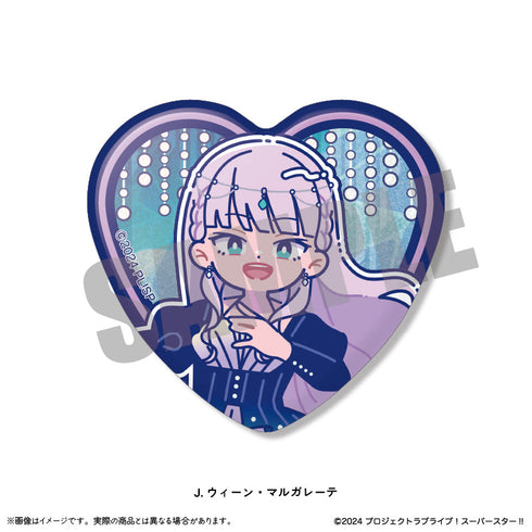 『ラブライブ!スーパースター!!』第2弾 ハート型缶バッジVol.1【BOX】