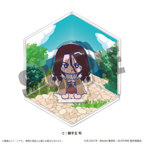 『Dr.STONE』アクリルジオラマ にゅーとろ C 獅子王司