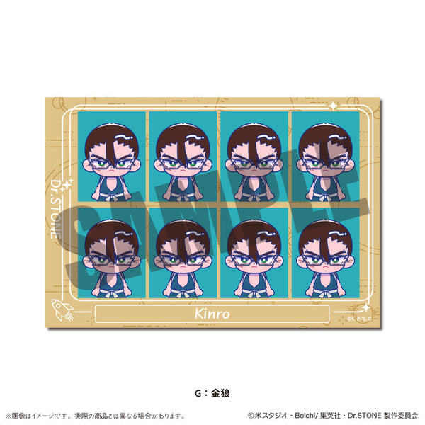 『Dr.STONE』IDフォトステッカー にゅーとろ G 金狼