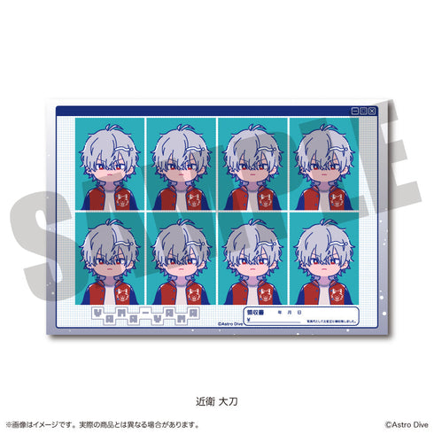『Astro Dive』証明写真風ステッカー にゅーとろ 第2弾 C 近衛大刀