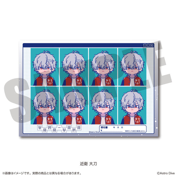 『Astro Dive』証明写真風ステッカー にゅーとろ 第2弾 C 近衛大刀