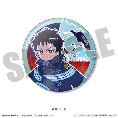 『炎炎ノ消防隊 参ノ章』にゅーとろ 第二弾 トレーディングホログラム缶バッジ【BOX】