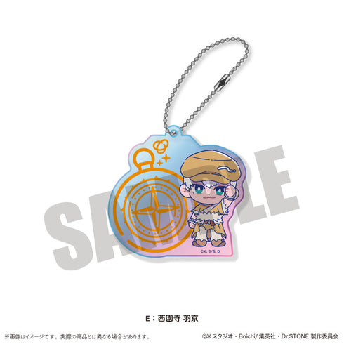 『Dr.STONE』にゅーとろ 第二弾 オーロラアクリルキーホルダー E 西園寺羽京