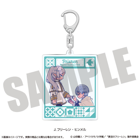 『葬送のフリーレン』アクリルキーホルダー にゅーとろ 第2弾 J フリーレン・ヒンメル