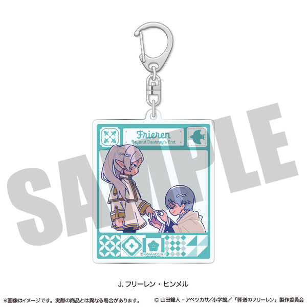『葬送のフリーレン』アクリルキーホルダー にゅーとろ 第2弾 J フリーレン・ヒンメル