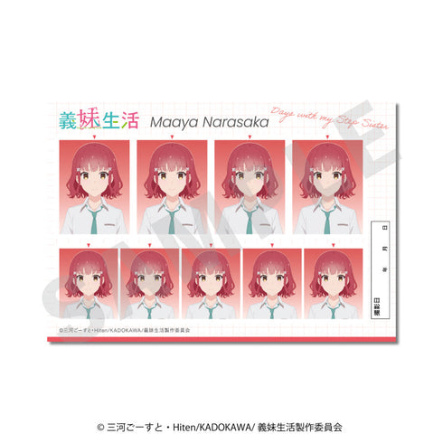 『義妹生活』証明写真風ステッカー 奈良坂真綾