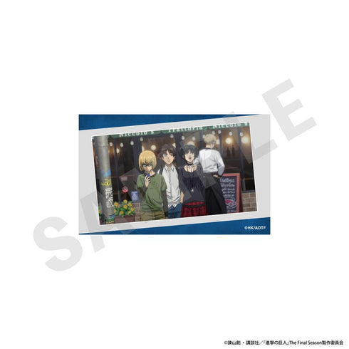 『進撃の巨人』ビジュアルカード3枚セットB(ミカサ2)