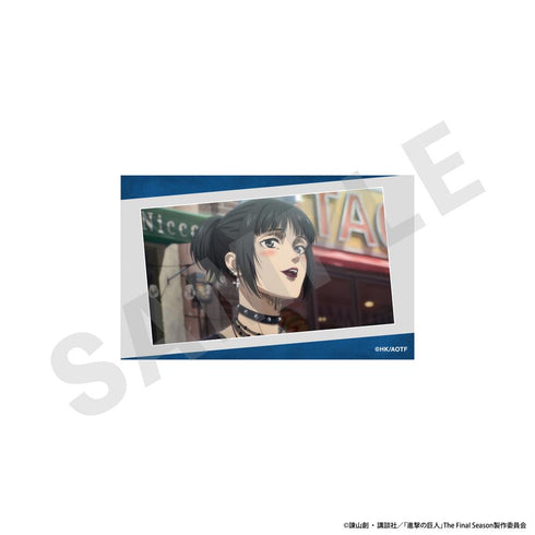 『進撃の巨人』ビジュアルカード3枚セットB(ミカサ2)