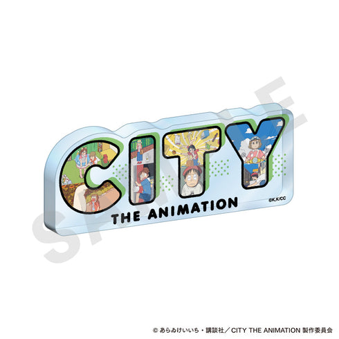 『CITY THE ANIMATION』〜favorite series〜 「CITY」アクリルプレート (モクメセイ荘)