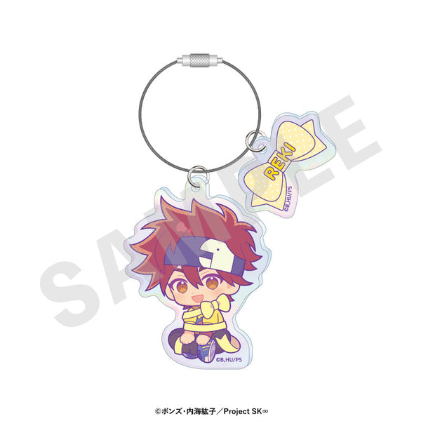 『SK∞ エスケーエイト』ミニキャラリボンシリーズ オーロラアクリルキーホルダー(暦)