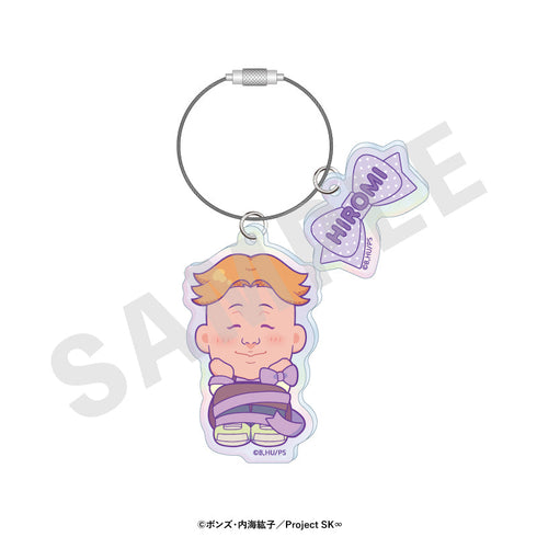 『SK∞ エスケーエイト』ミニキャラリボンシリーズ オーロラアクリルキーホルダー(広海)