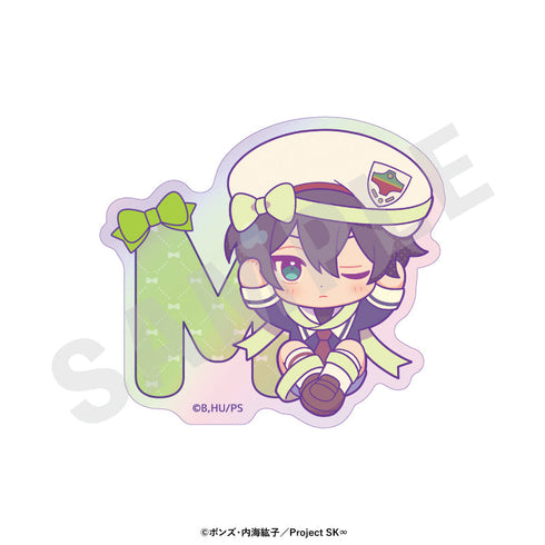 『SK∞ エスケーエイト』ミニキャラリボンシリーズ トレーディングオーロラステッカー(全8種)【BOX】