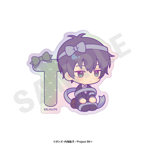 『SK∞ エスケーエイト』ミニキャラリボンシリーズ トレーディングオーロラステッカー(全8種)【BOX】