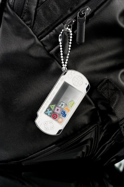 『PlayStation(TM)』PSP(TM) (Portable)のシャカシャカアクリルキーホルダー 白Ver.