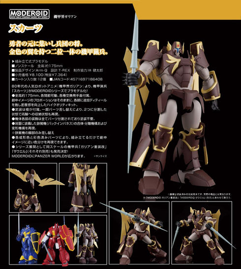 『機甲界ガリアン』MODEROID スカーツ