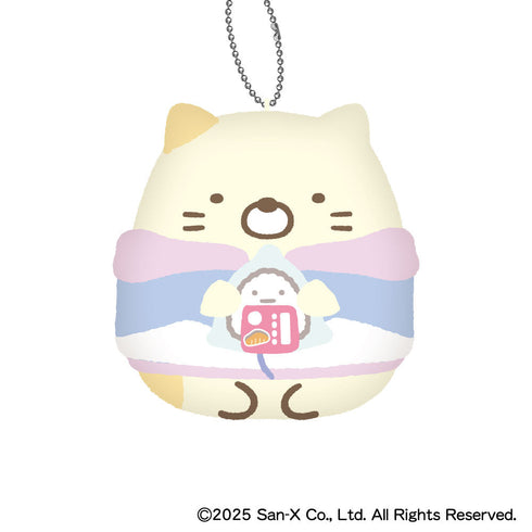 『すみっコぐらし』わくわくたぴおかコンビニ モフモフダイカットコインケース D ねこ