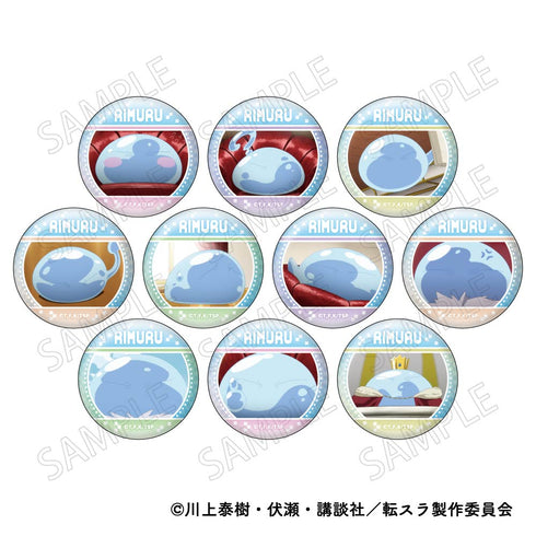 『転生したらスライムだった件』リムル 顔コレ缶バッジ【BOX】